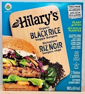 Hilary's Burger - Black Rice 